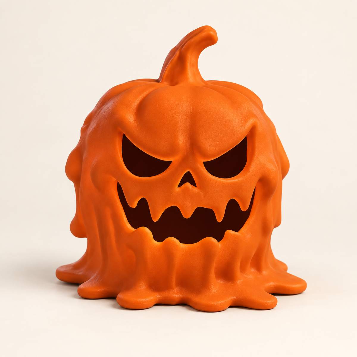 Melt Pumpkin Sculpture