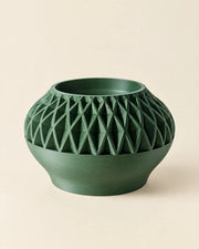Mesh Basin Planter – three-quarter studio view
