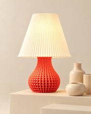 Mesh Bulb Table Lamp – styled in use