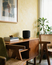 Micro Rib Planter – styled on a console