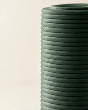 Micro Rib Vase – close-up of the printed texture