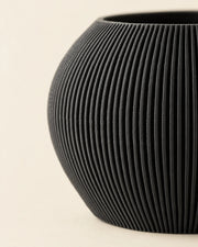 Mini Rib Planter – close-up of the printed texture