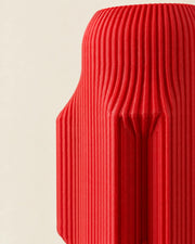 Night Shift vase – close-up of the printed texture