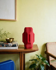 Night Shift vase – styled on a console