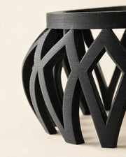 Openwork Display Stand – close-up of the printed texture