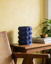 Orbicube vase – styled on a console