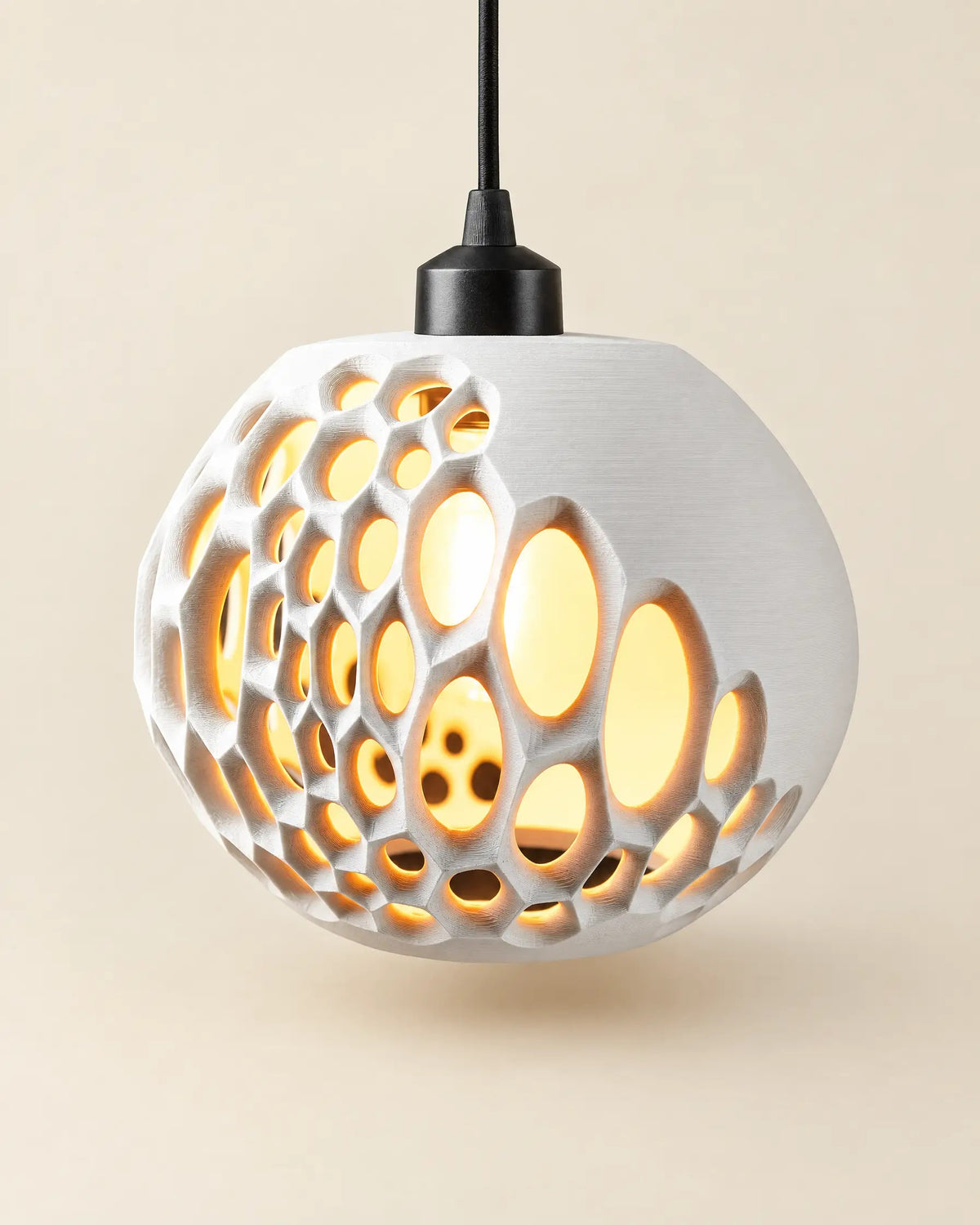 Oval Bubble Pendant Light