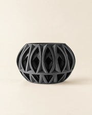 Oval Cage Planter – front view