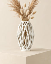 Oval Cage Vase – styled in use