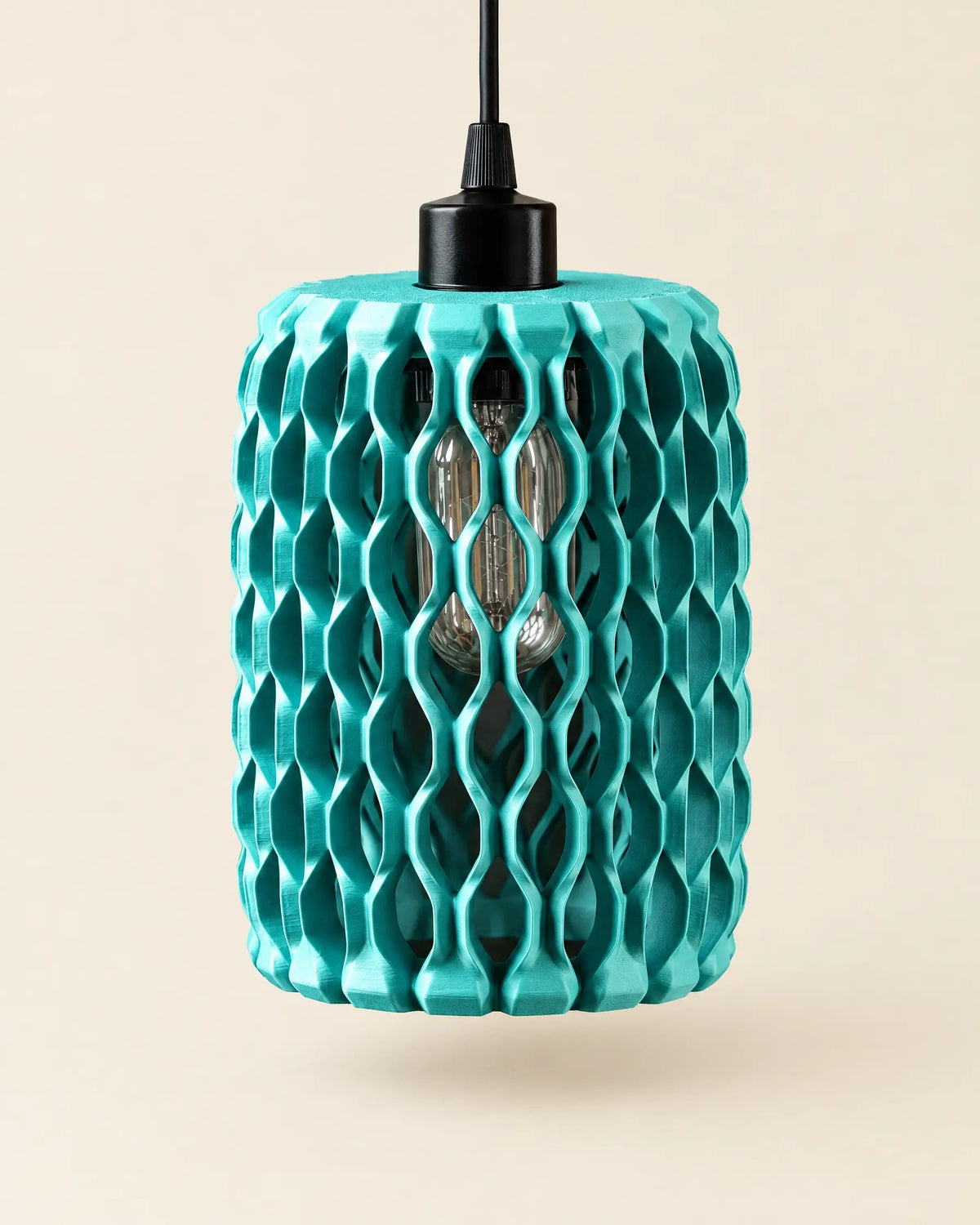 Oval Cell Pendant Light