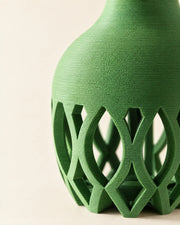 Oval Cut Vase – close-up of the printed texture