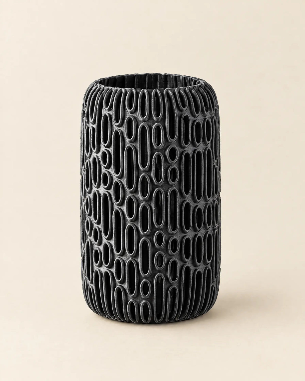 Oval Lattice Vase
