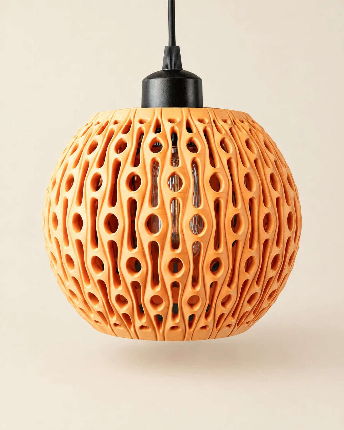 Oval Mesh Pendant Light