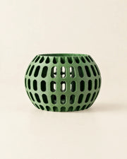 Oval Perf Orchid Planter – front view