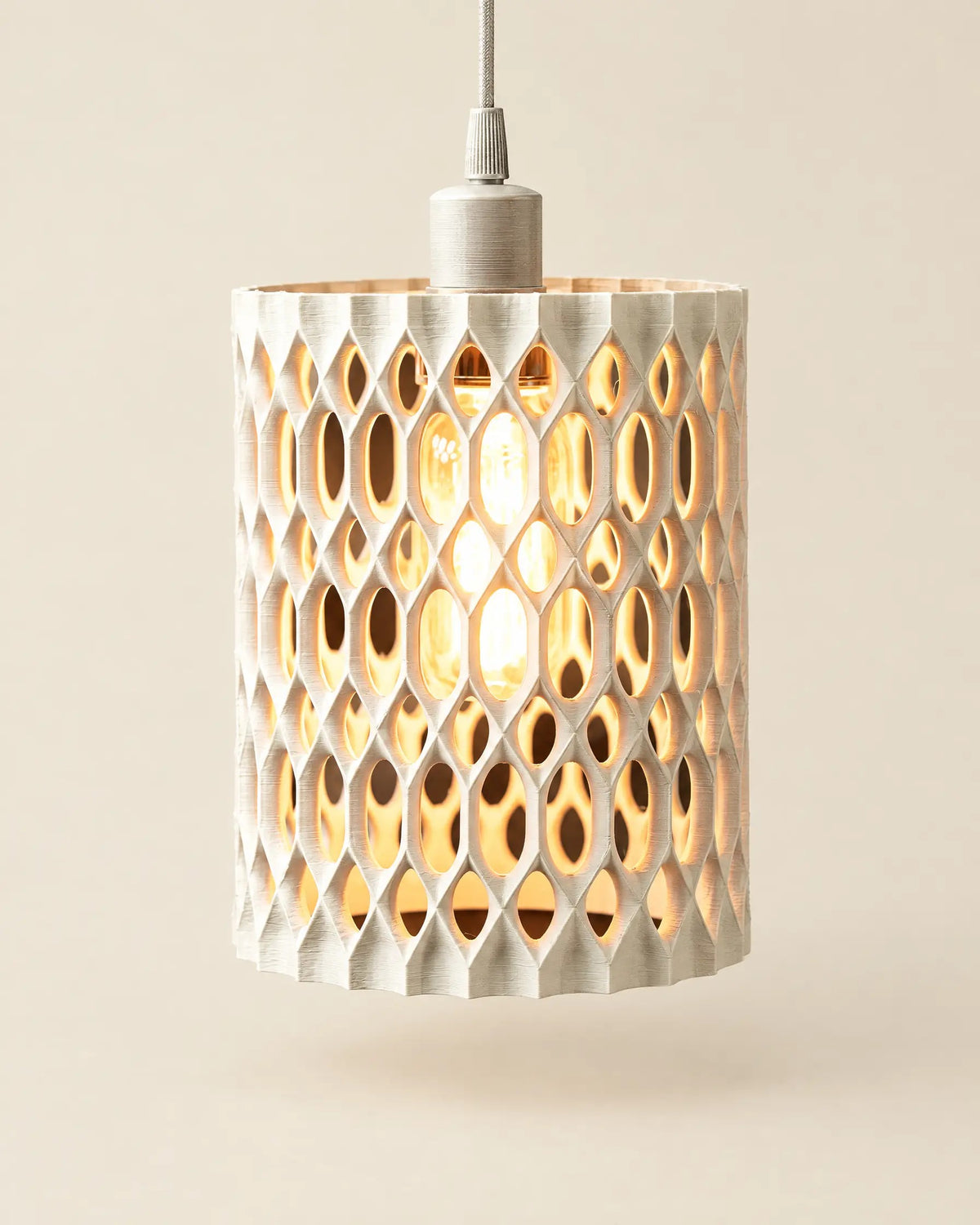 Oval Perf Pendant Light