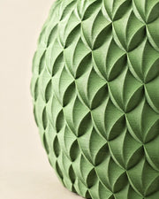 Overlap Scale Planter – close-up of the printed texture