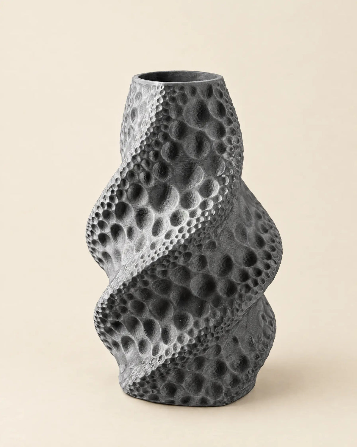 Pebble Swirl Vase