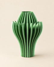 Petal Blade Vase – three-quarter studio view
