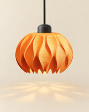 Petal Fold Pendant Light – styled in use