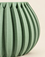 Pillar Rib Planter – close-up of the printed texture