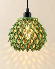 Pinecone Pendant Light – styled in use