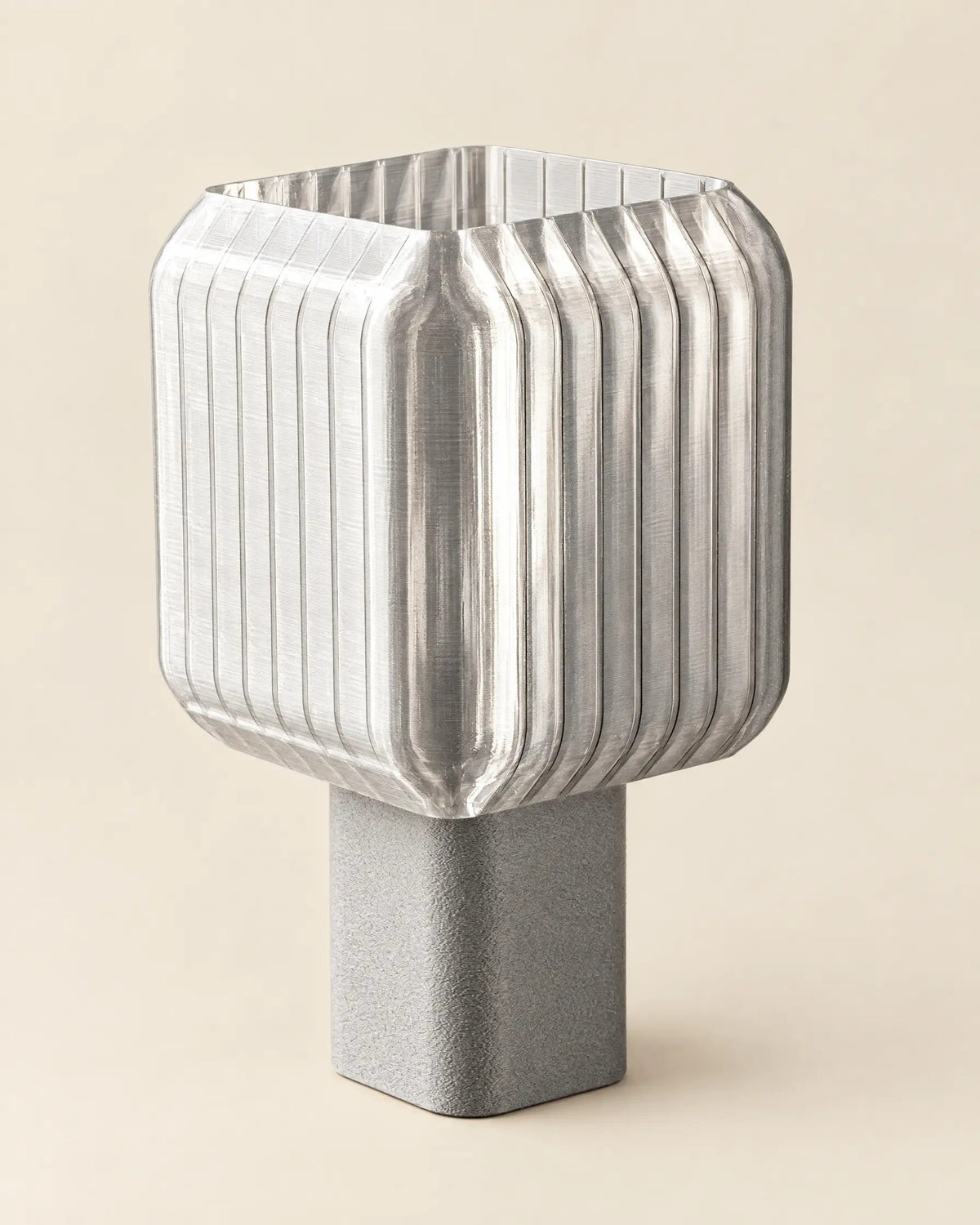 Pleat Block Table Lamp