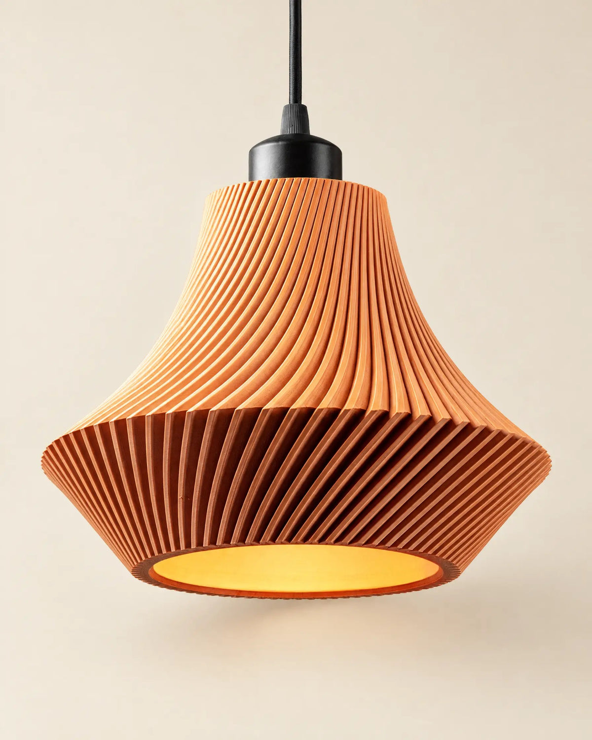 Pleat Flare Pendant Light