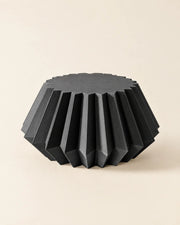 Pleat Plant Stand – three-quarter studio view