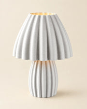 Polka Pleat Table Lamp – three-quarter studio view