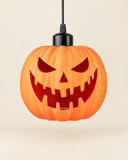 Pumpkin Lantern Pendant Light – front view