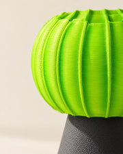 Pumpkin Shade Mini Lamp – close-up of the printed texture