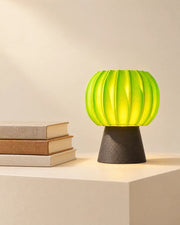 Pumpkin Shade Mini Lamp – styled in use