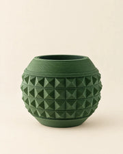 Pyramid Globe Planter – front view