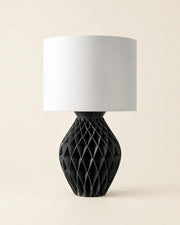 Quilt Bulb Table Lamp – front view