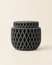 Quilt Jar – front view