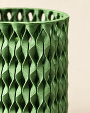 Quilt Pen Cup – close-up of the printed texture