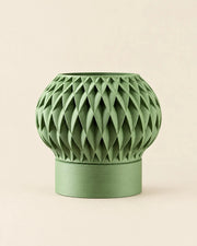 Quilt Ring Planter – front view