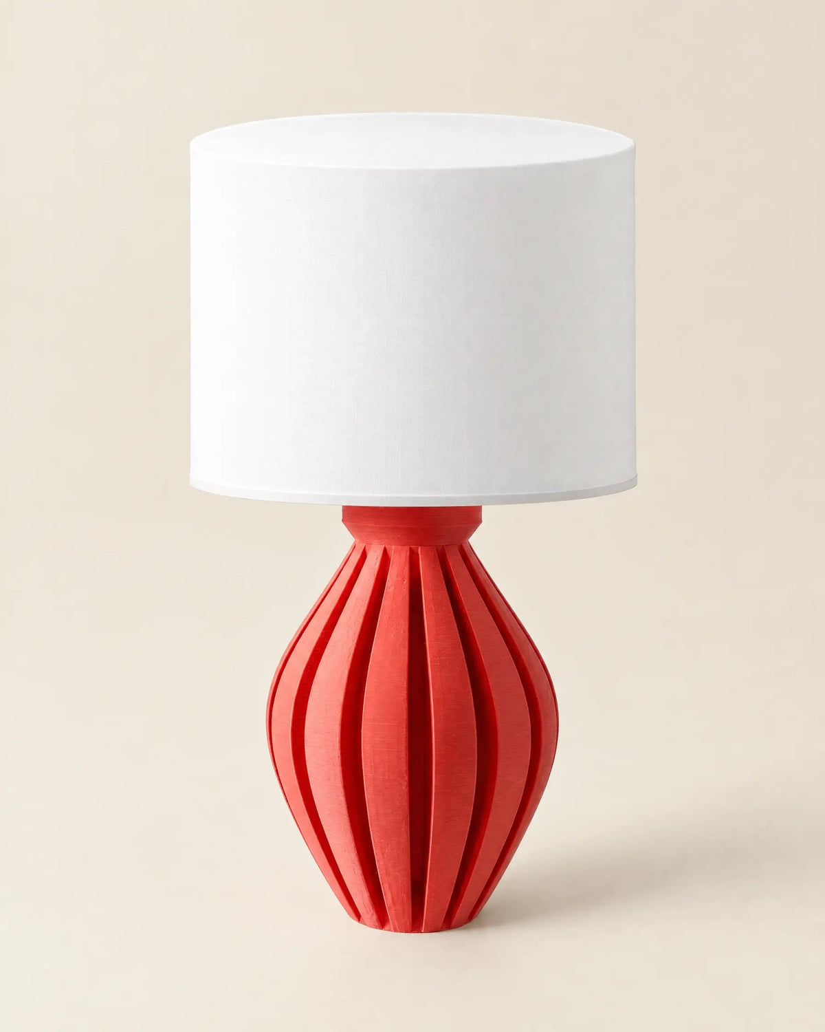 Radial Fin Table Lamp