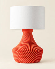 Radial Pleat Table Lamp – front view