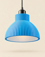 Rib Bell Pendant Light – front view