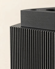 Rib Block Holder – close-up of the printed texture