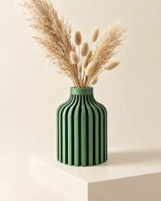 Rib Bottle Vase – styled in use