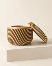 Rib Bowl Jar – styled in use