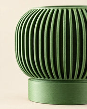 Rib Bowl Planter – close-up of the printed texture