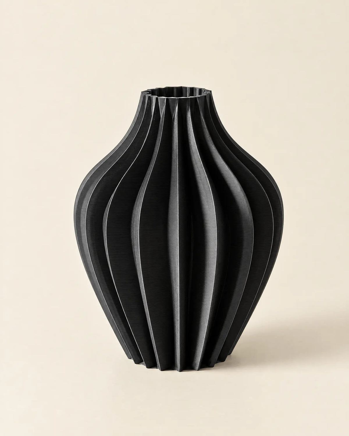 Rib Bulb Vase
