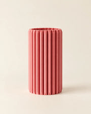 Rib Column Vase – front view