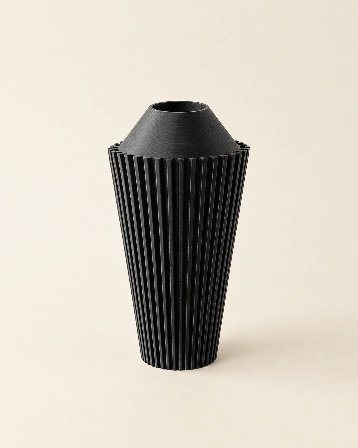 Rib Cone Vase