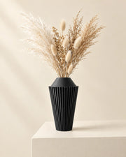 Rib Cone Vase – styled in use