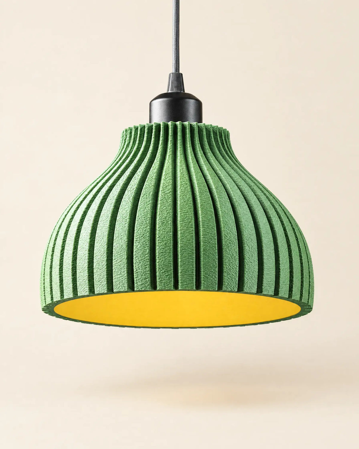 Rib Dome Pendant Light