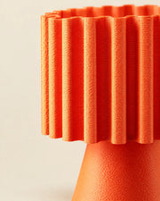 Rib Drum Mini Lamp – close-up of the printed texture